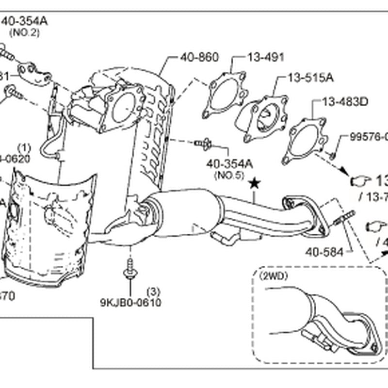 CX-5 Diesel Particulate Filter Replacement
