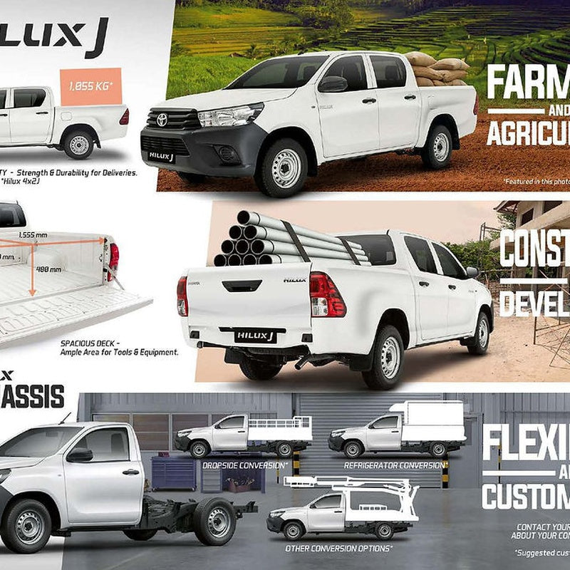 Hilux Pick Up Fleet Service Package