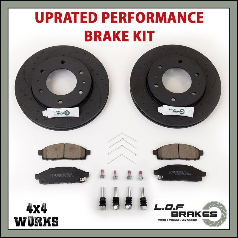 L200 Brake Disc and Pad Kit Front