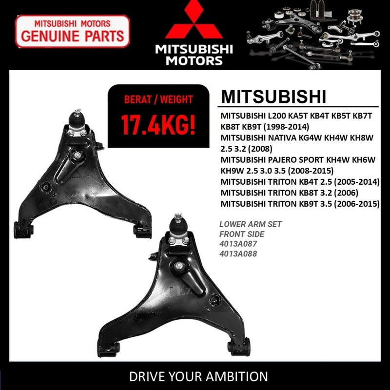 L200 Front Lower Arm Pair