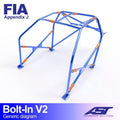 Lancer Evolution Bolt In Roll Cage with Fitting