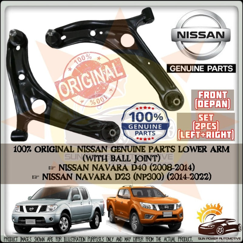 Navara Front Lower Arm Pair