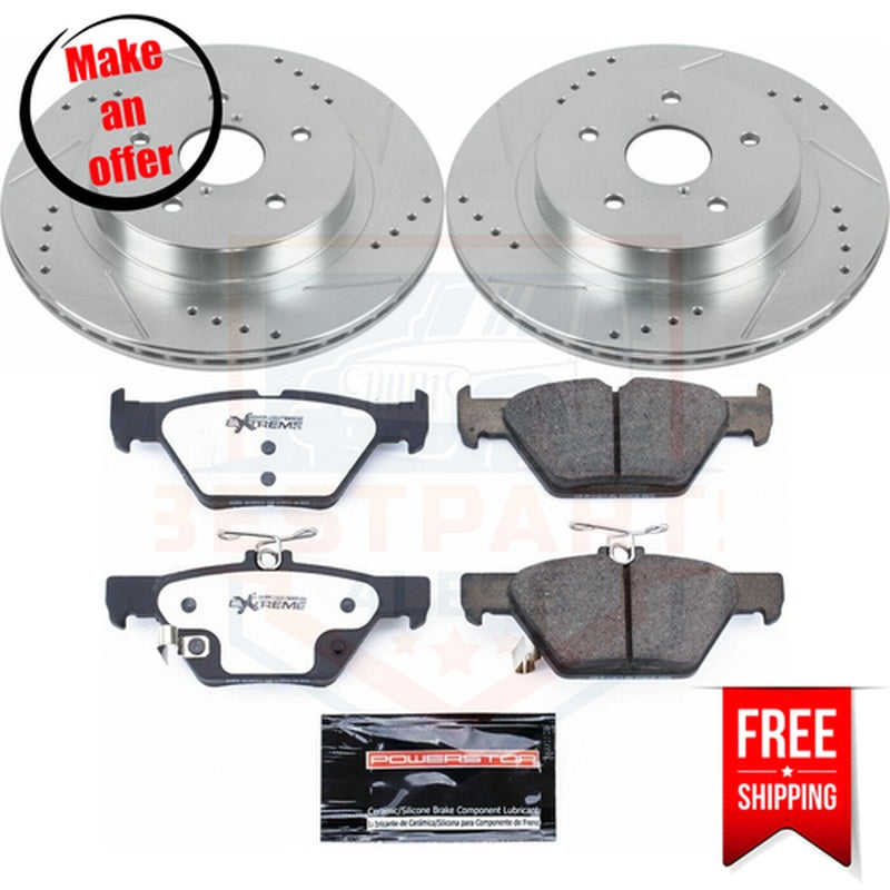 Outback Brake Disc and Pad Kit Rear